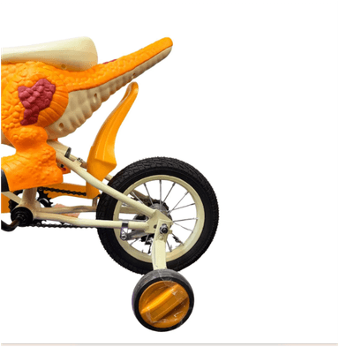 BICICLETA BLUETOOTH CON PEDAL Y CADENA, LUCES, MUSICA KODI DINO BICICLETA VERDE - 4