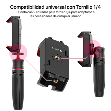 ADAPTADOR ULANZI TABLET CELULAR A TRÍPODE ST-29 - 5