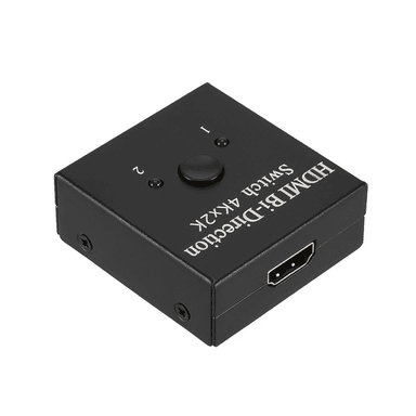 HDMI SELECTOR SWITCHER FULL HD 4K MULTIPLICA SEÑAL 1X2 2X1 - 2