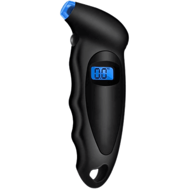 MEDIDOR DE PRESIÓN DIGITAL NEGRO NEUMÁTICOS AUTO CAMIONETAS