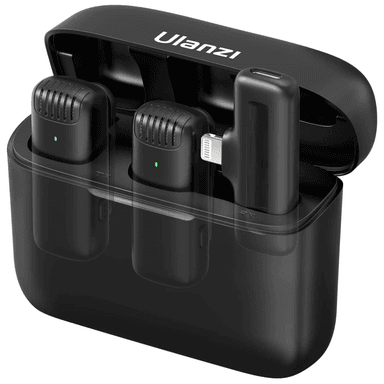 MICRÓFONO PROFESIONAL PARA IPHONE INALÁMBRICO LIGHTNING ULANZI J12