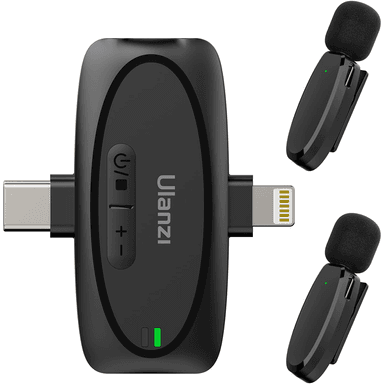 MICRÓFONO INALÁMBRICO PROFESIONAL PARA IPHONE TIPO C ULANZI V6