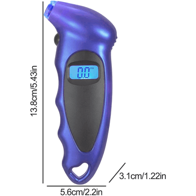 MEDIDOR DE PRESIÓN DIGITAL AZUL MATE AUTO CAMIONETAS - 5