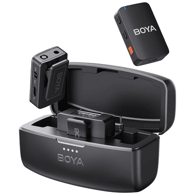 MICRÓFONO INALÁMBRICO BOYA PROFESIONAL PARA IPHONE MIC MULTICONEXIÓN
