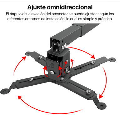 SOPORTE OWLENZ 4365F RACK PROYECTORES NEGRO - 5