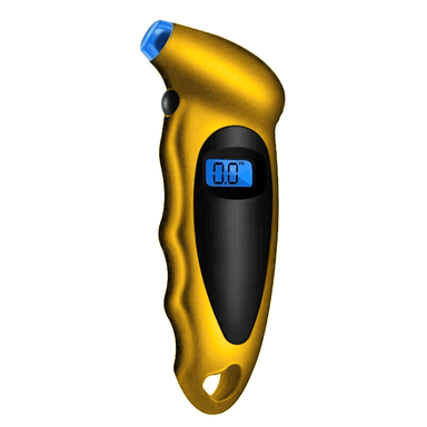 MEDIDOR DE PRESIÓN DIGITAL DORADO NEUMÁTICOS AUTO CAMIONETAS