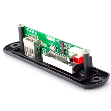 PANEL OVALADO AUDIO MP3 DECODIFICADORA 12V BT USB FM AUX TF SD - 4