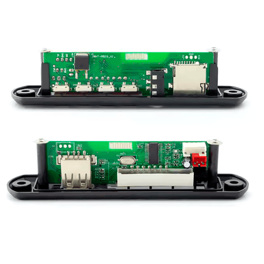 PANEL OVALADO AUDIO MP3 DECODIFICADORA 12V BT USB FM AUX TF SD - 6