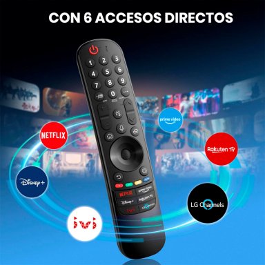 CONTROL REMOTO SMART PARA TV LG MR21GA - 8