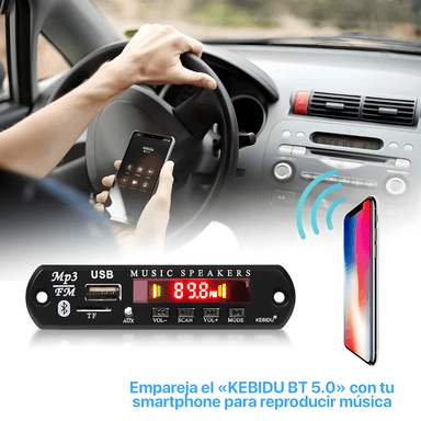 PLACA DECODIFICADORA BLUETOOTH 5.0 REPRODUCTOR MP3 AMPLIFICADOR DE 50W - 3