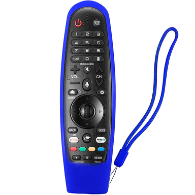 CONTROL REMOTO PARA TV LG SMART LED LCD 4K + FUNDA AZUL - 2