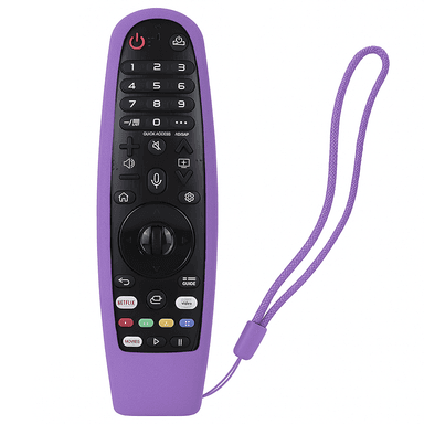 CONTROL REMOTO SMART PARA TV LG CON COMANDO POR VOZ + FUNDA COLOR MORADO - 1