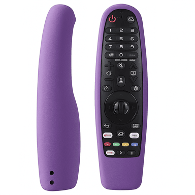 CONTROL REMOTO SMART PARA TV LG CON COMANDO POR VOZ + FUNDA COLOR MORADO - 2
