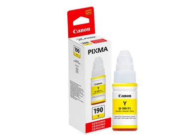 TINTA CANON GI-190 AMARILLO ORIGINAL