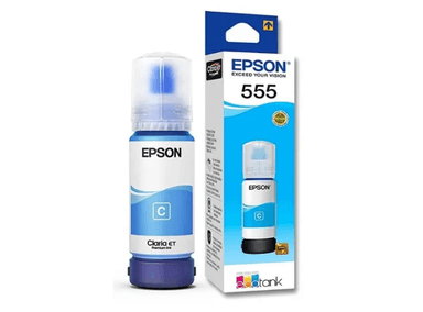 TINTA EPSON T555 CIAN ORIGINAL