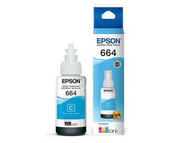 TINTA EPSON T664 CIAN ORIGINAL