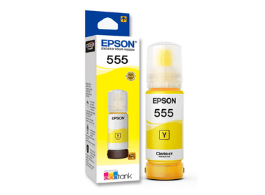 TINTA EPSON T555 AMARILLO ORIGINAL