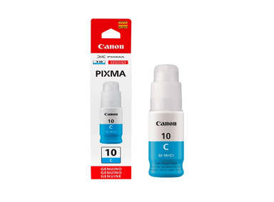 TINTA CANON GI-10 CIAN ORIGINAL