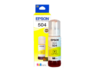 TINTA EPSON T504 AMARILLO ORIGINAL