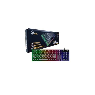TECLADO GENIUS GX GAMING RGB LED USB BLACK SCORPION K8 - 1