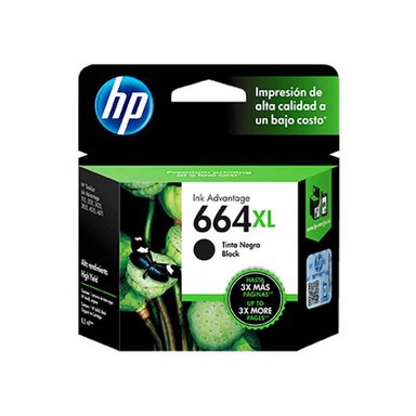 CARTUCHO HP 664XL NEGRO ORIGINAL