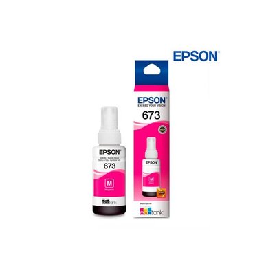 TINTA EPSON T673320 MAGENTA BOTELLA ORIGINAL - 1