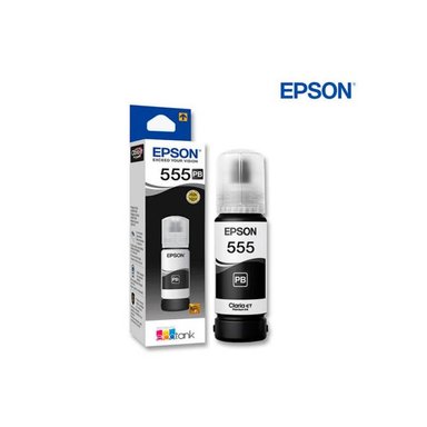 TINTA EPSON T555120 NEGRO BOTELLA ORIGINAL - 1