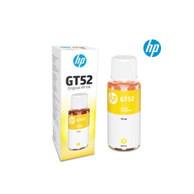 TINTA HP GT52 AMARILLO ORIGINAL