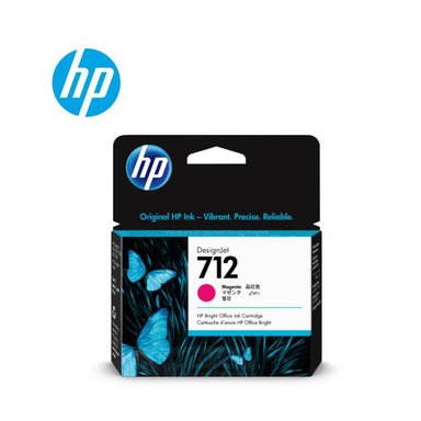 CARTUCHO HP 712 MAGENTA 3ED68A ORIGINAL