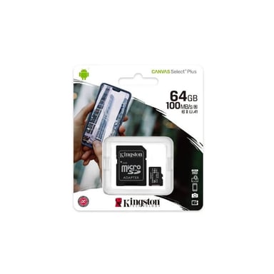 MEMORIA 64GB MICRO SD KINGSTON - 1