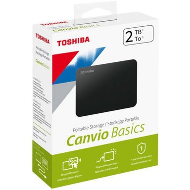 DISCO DURO EXTERNO TOSHIBA 2 TB DTB420 - 1