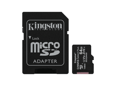 MEMORIA 64GB MICRO SD KINGSTON CANVAS - 3