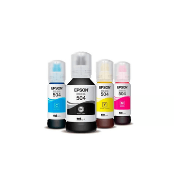 TINTA EPSON T504 MULTICOLOR PACK 504 SERIE L4160 L4260 L6171 L6271 L14150