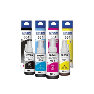 TINTAS EPSON T664 NEGRO PACK ORIGINAL