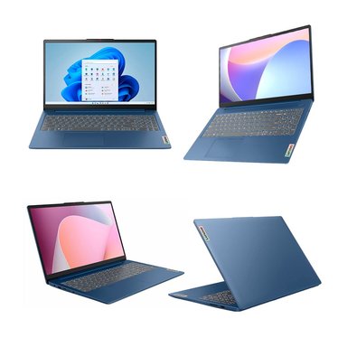 LAPTOP LENOVO IDEAPAD SLIM 3 15.6” FHD CORE I5-12450H 16GB RAM 512GB SSD AZUL