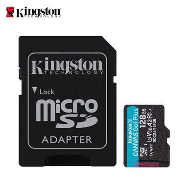 MEMORIA MICROSD 128GB KINGSTON CANVAS GO! PLUS CON ADAPTADOR SD SDCG4/128GB - 1