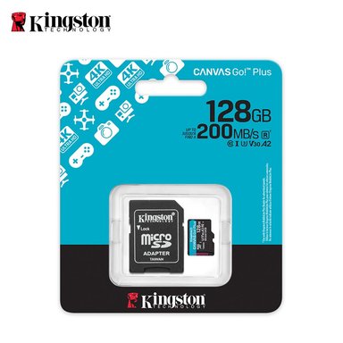 MEMORIA MICROSD 128GB KINGSTON CANVAS GO! PLUS CON ADAPTADOR SD SDCG4/128GB - 2
