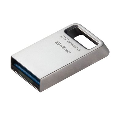 MEMORIA USB 64GB KINGSTON DATATRAVELER MICRO METAL USB 3.2 DTMC3G2/64GB - 3