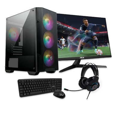 PC GAMER RYZEN 5 8500G 16GB DDR5 512GB SSD MONITOR 23.8' FHD 120HZ KIT COMPLETO - 2