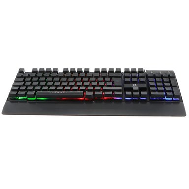 TECLADO GAMING XTECH USB LUZ LED XTK-510S NEGRO - 2