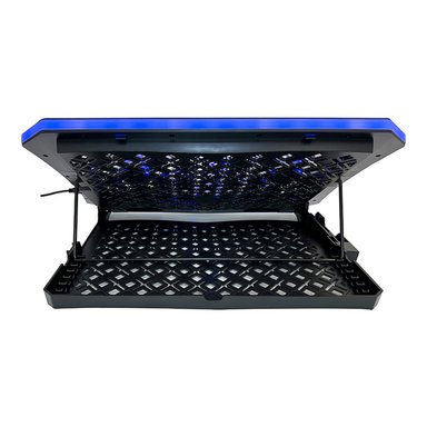 COOLER PARA LAPTOP TEROS TE-7130N RGB 15.6' 3 VENTILADORES 11CM NEGRO - 4