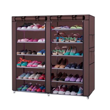 ZAPATERA MARRÓN ARMABLE 36 PARES