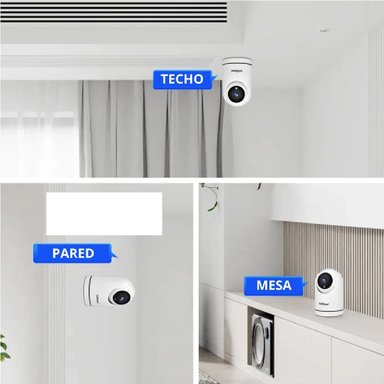 CÁMARA WIFI SEGURIDAD INALÁMBRICA FULL HD 360° - 2