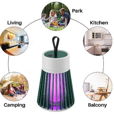 LAMPARA MULTICOLOR LED MATA MOSQUITOS - 2
