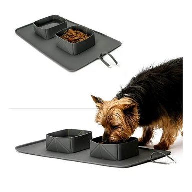 PLATO MASCOTA DOBLE PLEGABLE