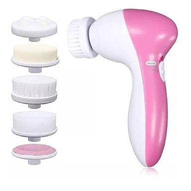CEPILLO LIMPIADOR FACIAL 5 EN 1 MASAJEADOR EXFOLIANTE PIEL