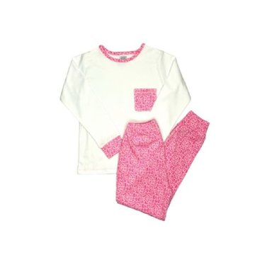 PIJAMA ALGODÓN NIÑA ROSADO ANIMAL PRINT