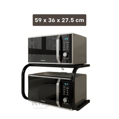 ESTANTE NEGRO ALMACENAMIENTO COCINA - 2