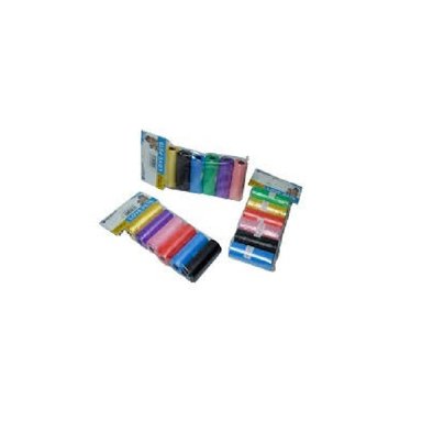 SET DE 3 BOLSAS DESECHABLES PARA HECES DE PERRO MASCOTAS