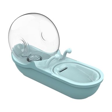 BEBEDERO DISPENSADOR AGUA PERRO MASCOTA MODELO CARACOL 2.8 LT